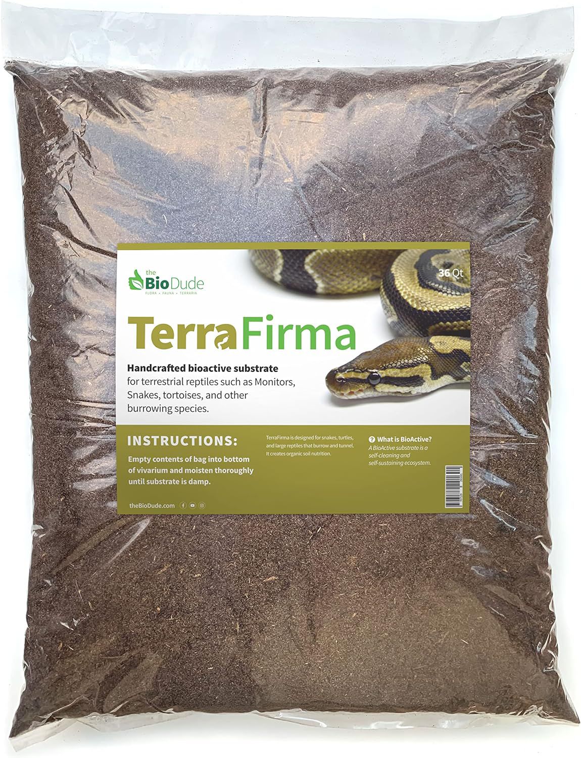 Bio Dude Terra Firma Reptile Substrate