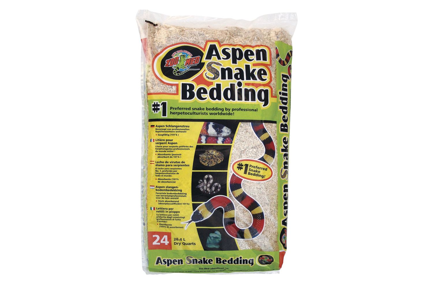 Zoo Med Aspen Snake Bedding